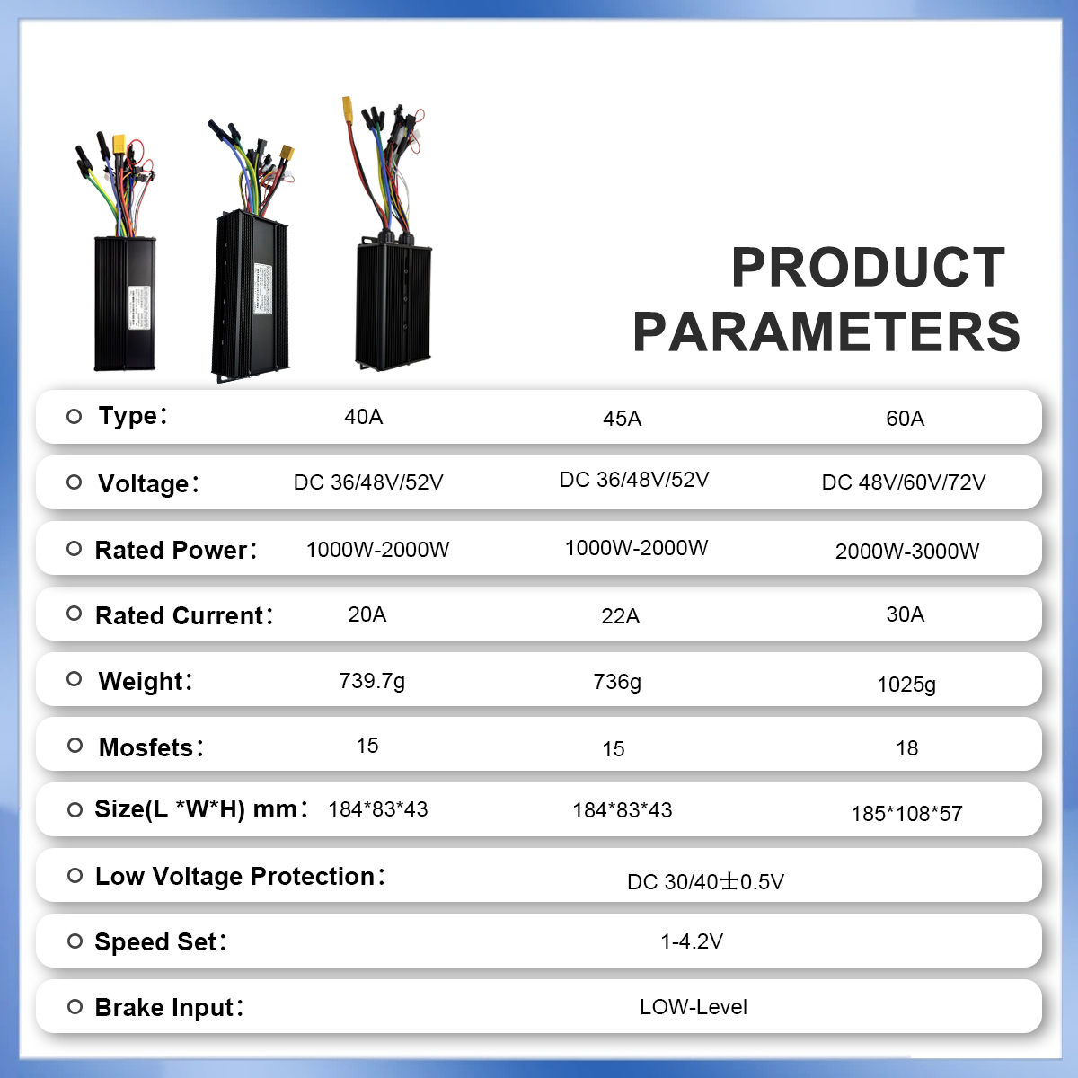 EBIKE Sine to Square Wave conv - Ebike Conversion Kit 72V 3000W ulasan dan harga