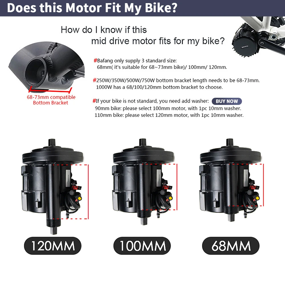 Bafang BBSHD 1000W  48V 68mm M - Bafang Bbshd 1000W Conversion Kit ulasan dan harga